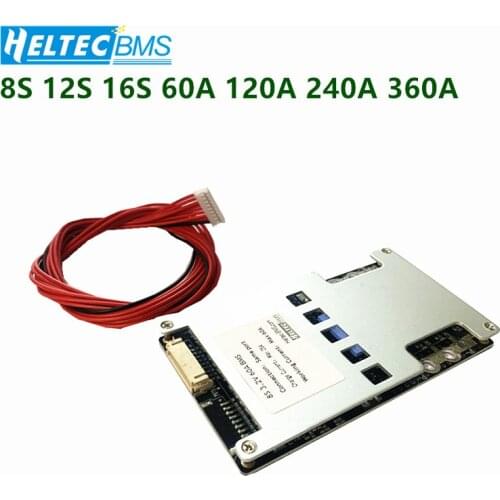 Wholesale 8S 12S 16S 60A 120A 240A 360A 18650 BMS Balance Board for 3.2V LifePO4 Battery protection board Balance