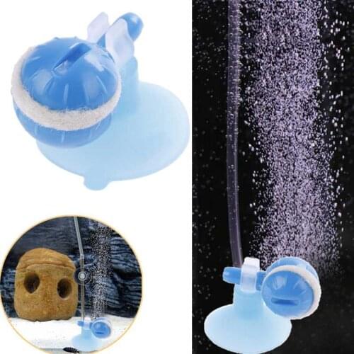Adjustable Oxygen Increase Ball Aquarium Air PumpAquarium Oxygen Pump Air Bubble Stone Aerator for Fish Tank Hydroponic