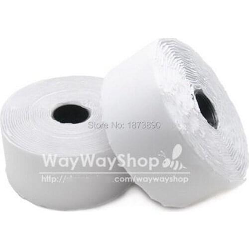 5 yard 1.5'' 38mm Self Adhesive Hook Loop Tape Strong adhesive backing hard soft side High quality White
