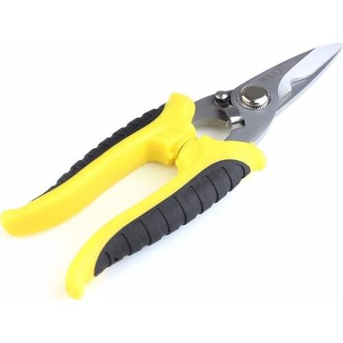 High Quality Fiber Optic Kevlar Scissors Aramid Cutter FTTH Tools Jumper Wire Patch Cord Pigtail
