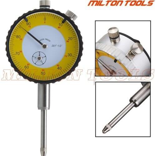 0.001"-1.0" Precision Dial Gauge Test Indicator Professional Lever Scale Meter Accuracy Indicators Center Finder Micrometre