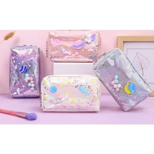 1 PC Cute Cartoon Pencil Cases Creative Large Capacity Bags Pen Box Bags Pouch Purse Gift School Stationary Supplies 050007