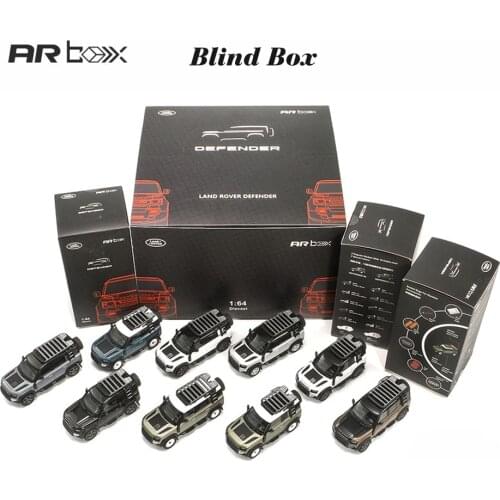 1/64 Blind Box Defender 90 and 110 2020 Almost Real Diecast Model Car Toys Boys Gilrs Kids Gifts