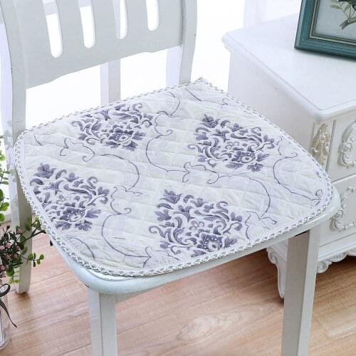 41*43cm Square Chair Cushion Anti-Slip Seat Cushion Soft Cotton Seat Cushion For Adult Portable Chair Pad Office Home Decoration
