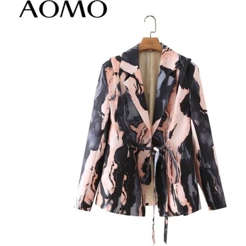 Женские длинные пиджаки AOMO China At AliExpress