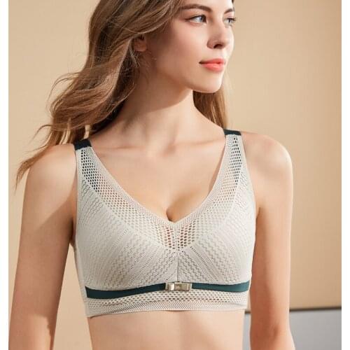 Sexy lace Bras For Women Plus Size Seamless Bra Breathable Underwear Wireless Beauty Back Pad Push Up Lingerie Push Up bh Bra