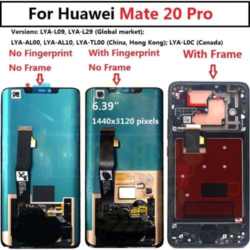K PartsCrop Fix Screens For Huawei Mate 20 Pro China