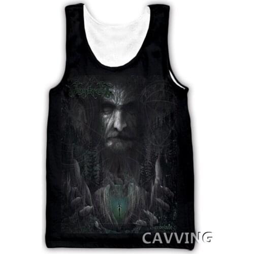 CAVVING 3D Printed Finntroll Band Tank Tops Harajuku Vest Summer Undershirt Shirts Streetwear for Men/women