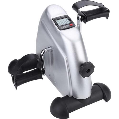 Mini Exercise Bike Home Fitness Pedal Exerciser LCD Display Indoor Cycling Pedal Stepper Trainers Home Electric Stepper