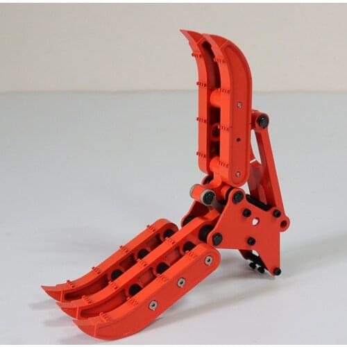 Remote control hydraulic excavator model upgrade parts metal wood clamp sets for 1/12 and 1/14 scale rc simulate excavator toys