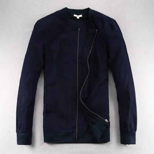 100% Linen jackets men spring brand jacket men long casual jackets for men fashion business jacket mens loose jaqueta chaqueta