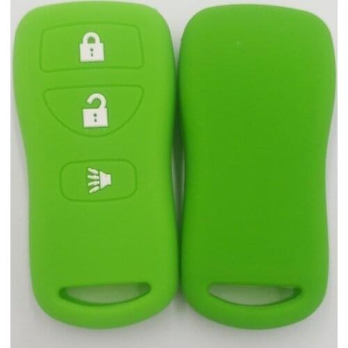 4PC Silicone Car Key Cover For Nissan X Trail T31 Tiida Murano T32 Qashqai J10 Juke Accessories Maxima Altima Geniss Key Shell