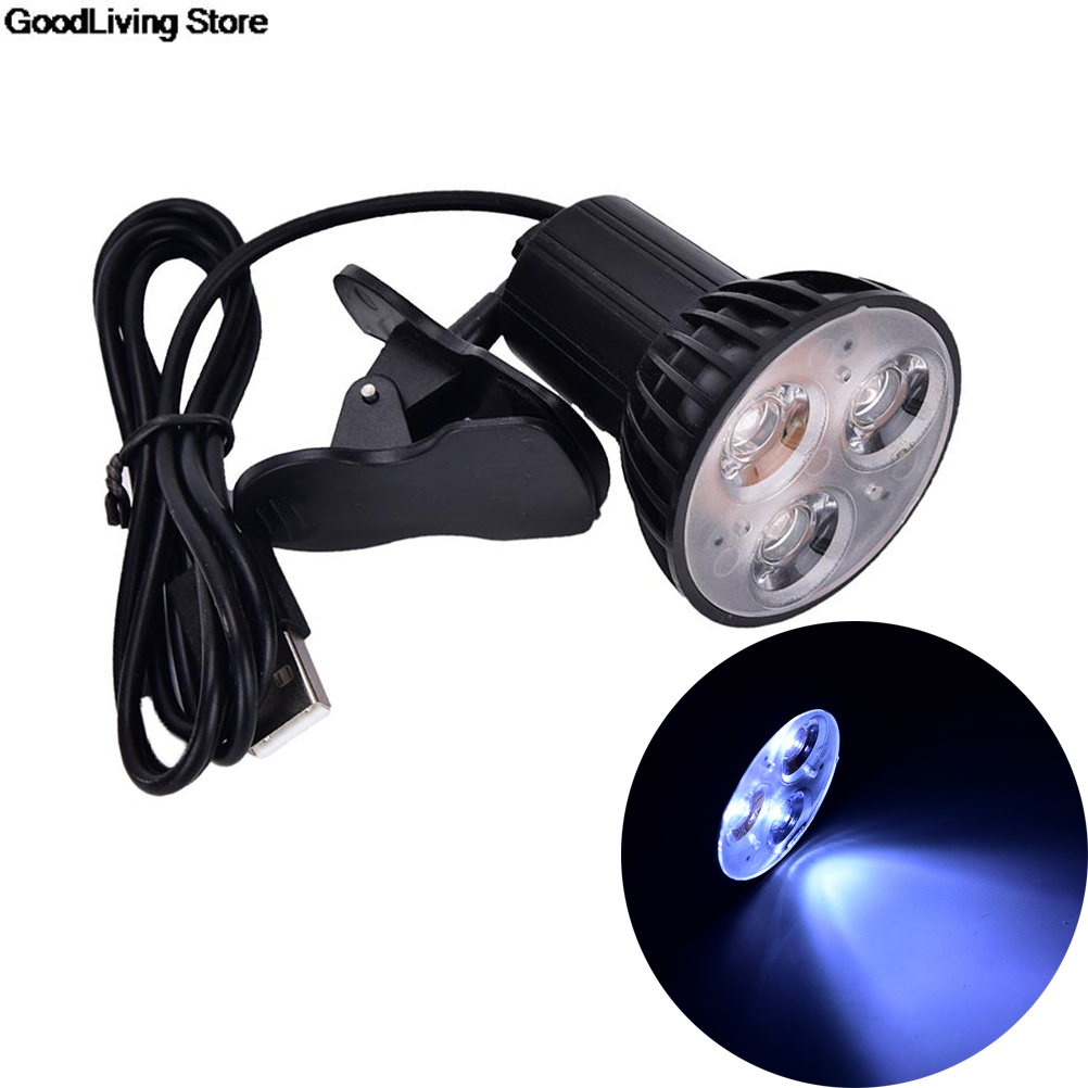 Super Bright USB Light For Laptop PC Notebook Flexible 3 LED Clip On Book Light Portable Desk Reading Lamp Indoor Lighting