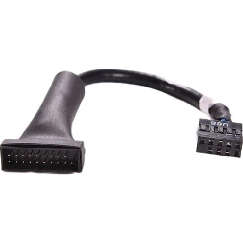 USB 20Pin USB 3.0 Housing Male Adapter Cable USB 3.0 TO USB 2.0 Data Cable CNIM Hot