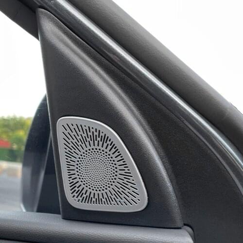 Interior Door Audio Speaker Trim Bezel Cover Garnish For Hyundai Tucson NX4 2021 2022 Door Loudspeaker Cover Accessories