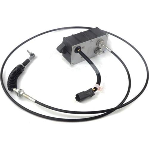 Excavator parts Fuel motor for Komatsu PC78UU 75 128US-3 228US Throttle motor Refueling motor Throttle cable