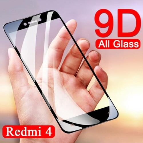 9D full Tempered Glass for xiaomi redmi 4x note 4 4x 4a x a ksiomi note4 note4x Protective Glas Screen Protector for