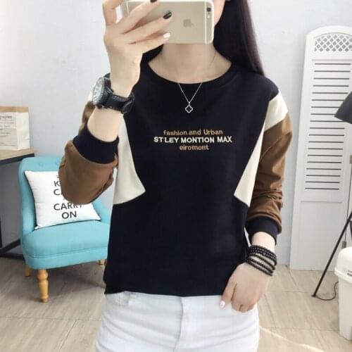 BOBOKATEER Sudaderas Mujer Fashion Sweatshirt Womens Long Sleeve Pullover O-Neck Sweatshirts Ladies Top Plus Size Women Clothing