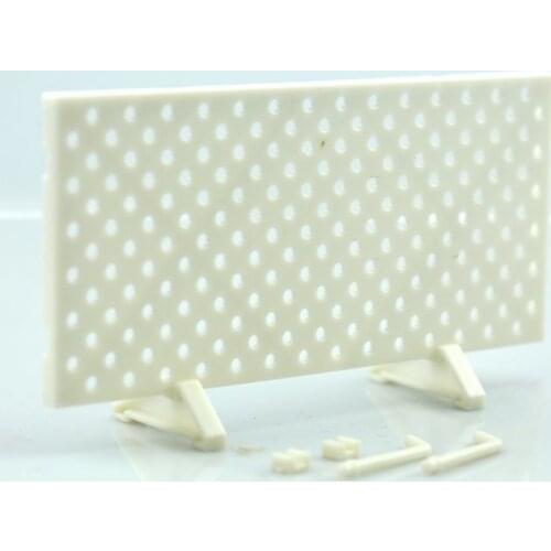 1:6 Gun Model Bracket Support Showing Stand White Plastic Military Model Accessories For Display And Collection 4 pcs/lot