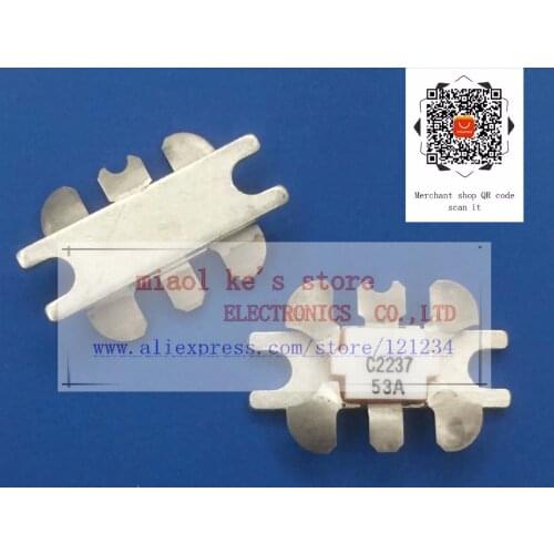 100%Original: 2SC2237 2S C2237 [ 13.5V-35V 2A 6W 175MHz T-31E ] - High quality original transistor