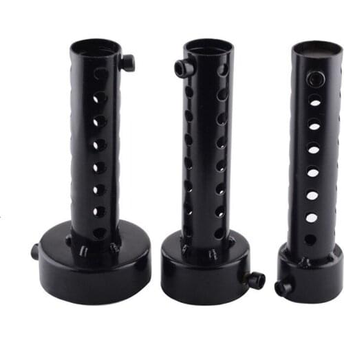 35/48/60MM Universal Motorcycle Exhaust Muffler Adjustable Silencer Pipe Tip DB Killer Silencer Exhaust Pipe Baffle Black