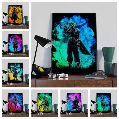 5D DIY Diamond Painting Full Drill Square/Round Cross Stitch Kits Genshin Impact Anime Rhinestone Mosaic Embroidery Home Decor