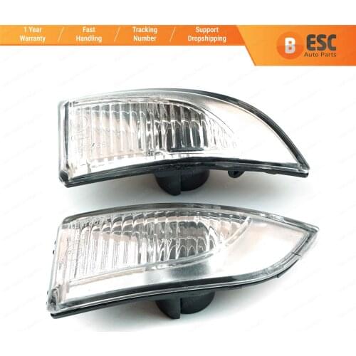 ESC ESP602 Side Wing Mirror Indicator Lamp Lens 261656470R, 261609550R for Renault Megane MK3 Fluence Latitude Laguna Scenic