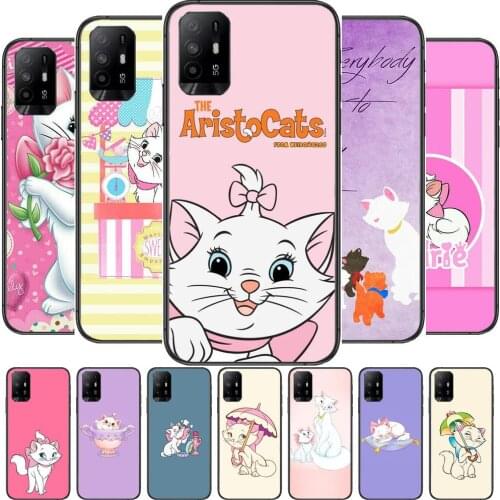 Cute Disney CatFor Realme C3 Case Soft Silicon Back cover OPPO Realme C3 RMX2020 Coque Capa Funda find x3 pro C21 8 Pro a91