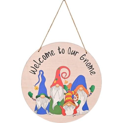 Wooden Christmas Banners Merry Christmas Decoration for Home Navidad Door Hanging Sign Xmas Ornaments Noel 2021 Happy New Year
