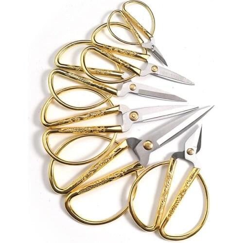 Dragon Phoenix ZAKKA cross stitch European Retro classic Vintage Antique Craft Sewing Tailor scissor handicraft DIY Tool