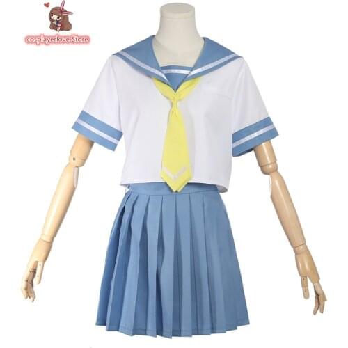 Higurashi no Naku Koro ni/ When They Cry Ryuuguu Rena Uniform Cosplay Costume for Halloween Christmas Costume
