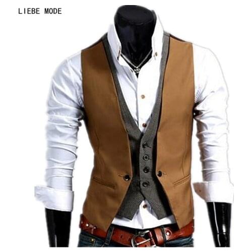 Мужские жилеты LIEBE MODE China At AliExpress