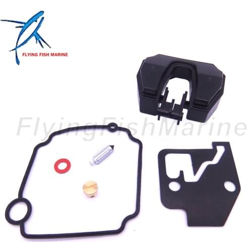Boat Motor Carburetor Repair kit 66M-W0093-01-00 66M-W0093-00 for Yamaha 4-stroke 15hp F15 Outboard Engine