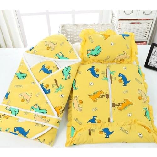 Toddlers Quilt Infant Wrap Sleepsack Swaddling Newborn Sleeping Bag Stroller Blanket Casual Accessories Baby Bedding Supplies