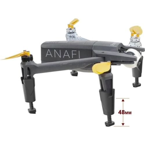 Parrot ANAFI landing gear 48mm heightened legs shock absorber legs Feet for Parrot ANAFI FPV + ANAFI Thermal drone accessories