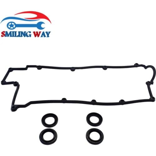 Engine Valve Cover Gasket & Spark Plug Seals 22443-23001 22441-23000 22441-23500 For Hyundai Elantra Tiburon Coupe Lantra Matrix