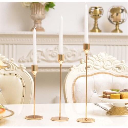 Wedding Decoration Props Metal Candle Holder Bar Party Living Room Creative Decoration Ornaments Props