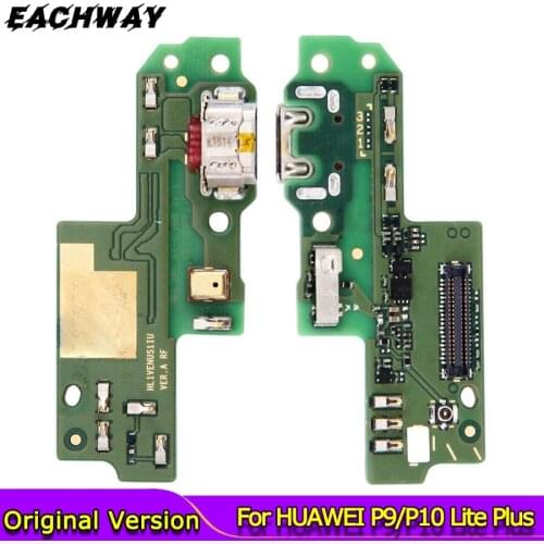 Charging Port Connector Board Parts Flex Cable With Microphone Mic For HuaWei P9 P9 Lite P9 Plus P10 P10 Lite P10 Plus P20 Pro