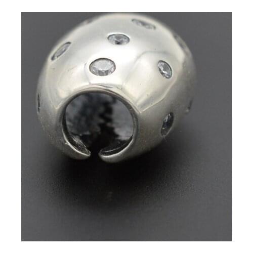 High Quality New 925 Sterling Silver Bead Shell Vintage Coffee Beans Charms With Crystal Beads Bracelet Diy Jewelry Bracelet