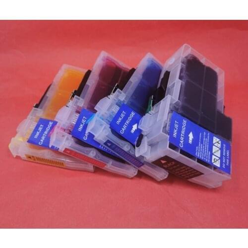YOTAT Full Refillable ink cartridge LC3037 LC3039 for Brother MFC-J5845DW/MFC-J5845DW XL/MFC-J5945DW/MFC-J6545DW/MFC-J6545DW XL