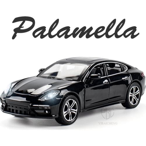 1/32 Panamera Cayenne Diecast Alloy Car Model SUV With Sound And Light 16cm Metal Toy Car Panamera Model For Children Gift Kids