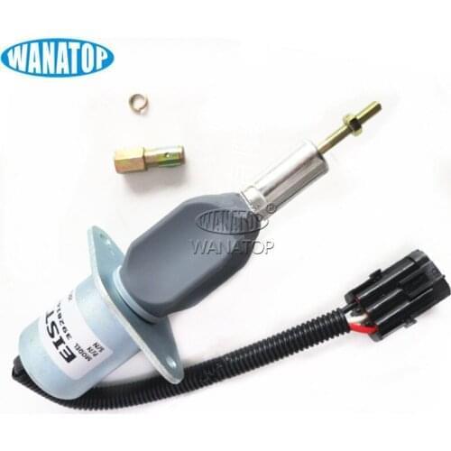 24V Shutdown Stop Solenoid 3928161 SA-4293-24 for CUMMINS 6CTA 8.3L