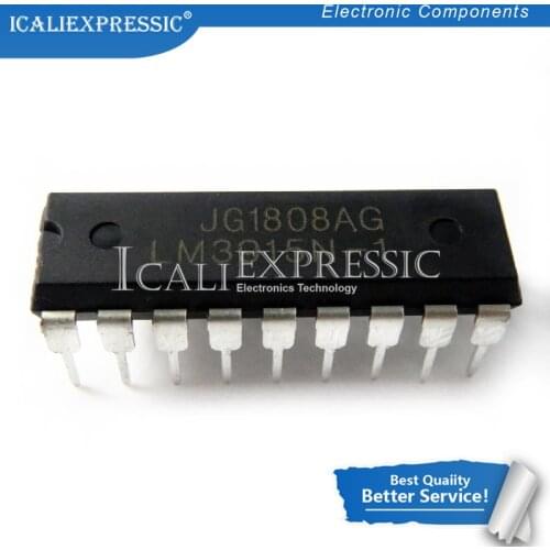 5PCS LM3915N-1 LM3915-1 LM3915N LM3915 DIP-18 new and original In Stock