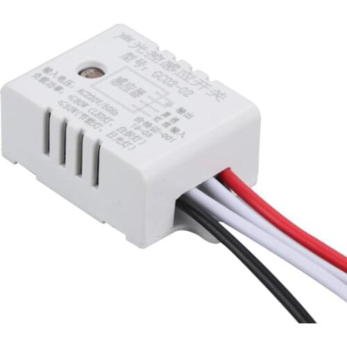 AC 220V 50Hz Automatic Switch Sound-Light Controlled Sensor Switch