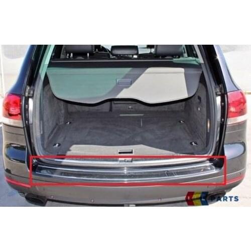 For Volkswagen Touareg 2002-2010 Car cover Original factory ABS plating Rear bumper Protector Sill fit Car styling