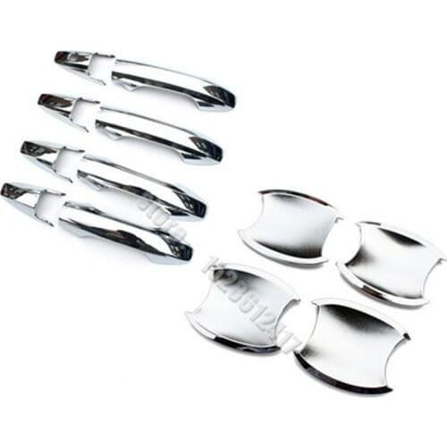 Car styling for Honda CRV CR-V 2007 -2011 ABS Chrome Door Handle Bowl Door handle Protective covering Cover Trim
