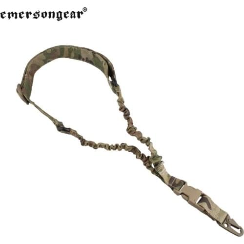 Emersongear Tactical CQB Single Point Gun Sling Shoulder Strap Rifle TROY Rope Shooting Airsoft Hunting Military Combat EM6420