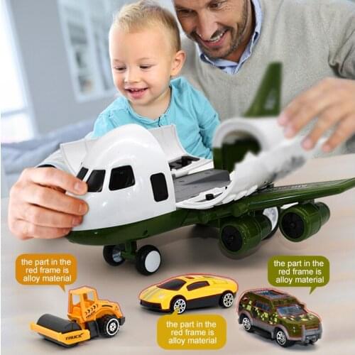 Alloy Car Airliner Toy Aircraft Simulation Track Inertia Childrens Toy Aircraft Large Passenger Plane Kids Helicopter For Gifts