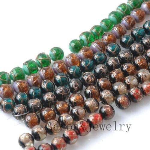 12mm 20pcs stripe Round Loose Beads For Necklace Bracelet Charms Jewelry Making Diy TRS0107