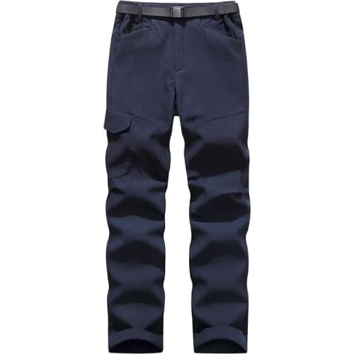 Fonoun Men Hiking Pants Thicken Warm Keep Waterproof Winter Windproof Breathable FN206